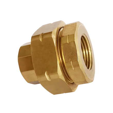 Šróbenie priame 1/2” FF - mosadz