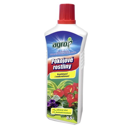 Hnojivo kvapalné na IZBOVÉ RASTLINY 0,5 L /Agro/
