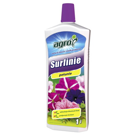 Hnojivo kvapalné na SURFÍNIE 1 L /Agro/