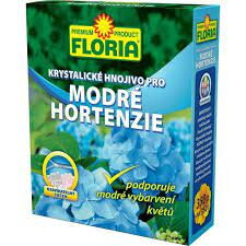 Hnojivo kryštalické na MODRÉ HORTENZIE 0,35 kg /Floria/