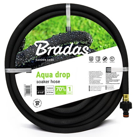 Priesaková hadica AQUA DROP 1/2" - 7,5 m