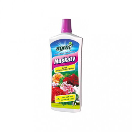 Hnojivo kvapalné na MUŠKÁTY 1 L /Agro/