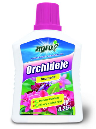 Hnojivo kvapalné na ORCHIDEJE 0,25 L /Agro/
