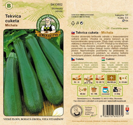 Tekvica, cuketa MICHALA