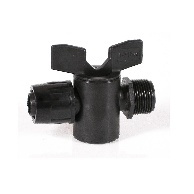 Ventil Quick joint s vonkajším závitom RME 20x3/4” - čierny Ventil Quick joint s vonkajším závitom RME 20x3/4” - čierny