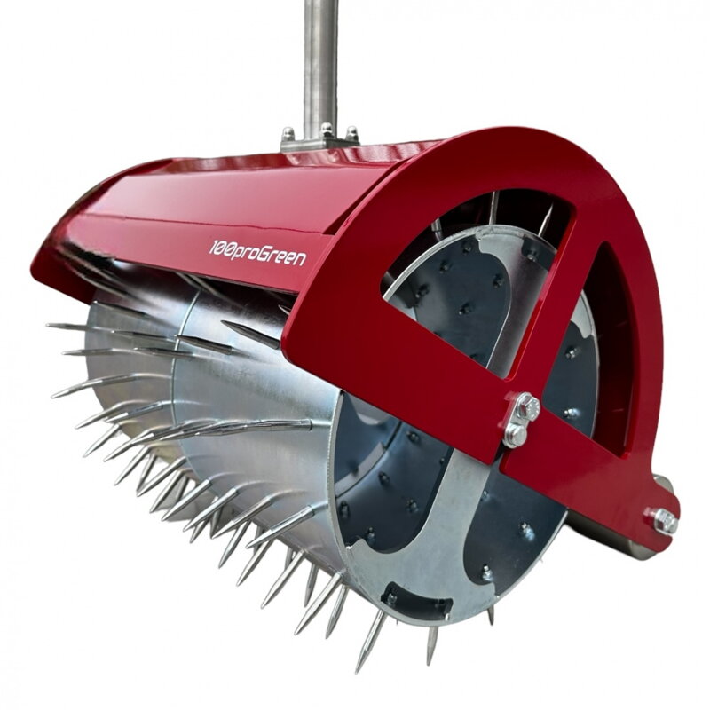Aerifikátor valec Master - LAWN SPIKER 950 červený