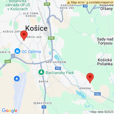 Google map: Werferova 6